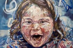 Luzia, 40 x 50 cm, Öl auf Leinwand, 2020 Teresidi