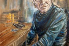 Portrait Mag.Thomas Brousek, 60 x 50 cm, Öl auf Leinwand, 2022 Teresidi